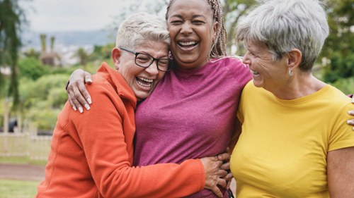 friends discussing periodontal care in rutland, ma